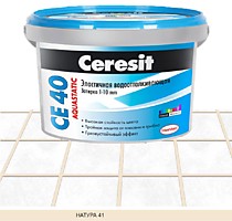 Натура 2кг. СЕ40 Смесь затирочная цементная. Ceresit (12)